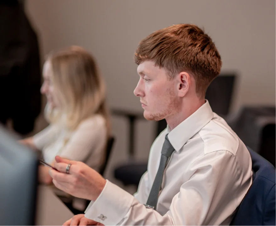 Jones Day solicitor working in office